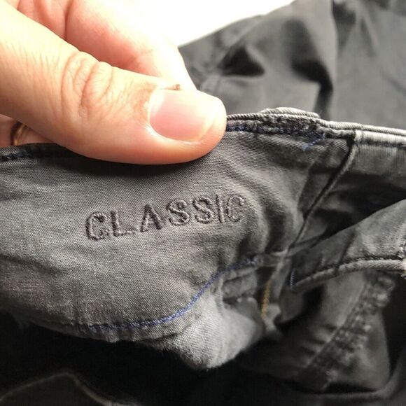 American Eagle Next Level Flex Gray Classic Fit Men’s Shorts Sz 26 A1253 - Picture 4 of 6